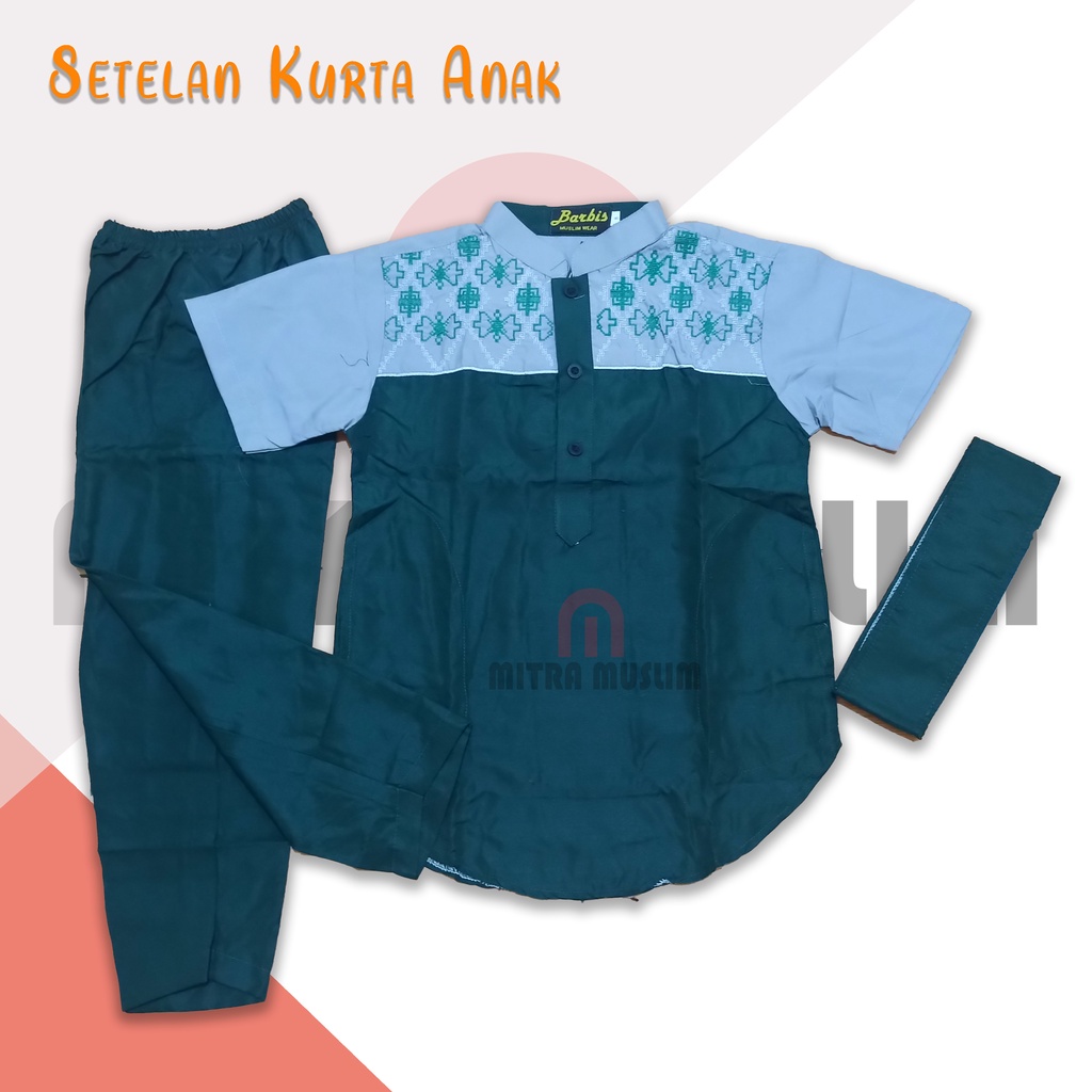 Baju Kurta Anak Laki Laki Setelan Koko Anak Laki Laki Umur 8 Sampai 13 Tahun