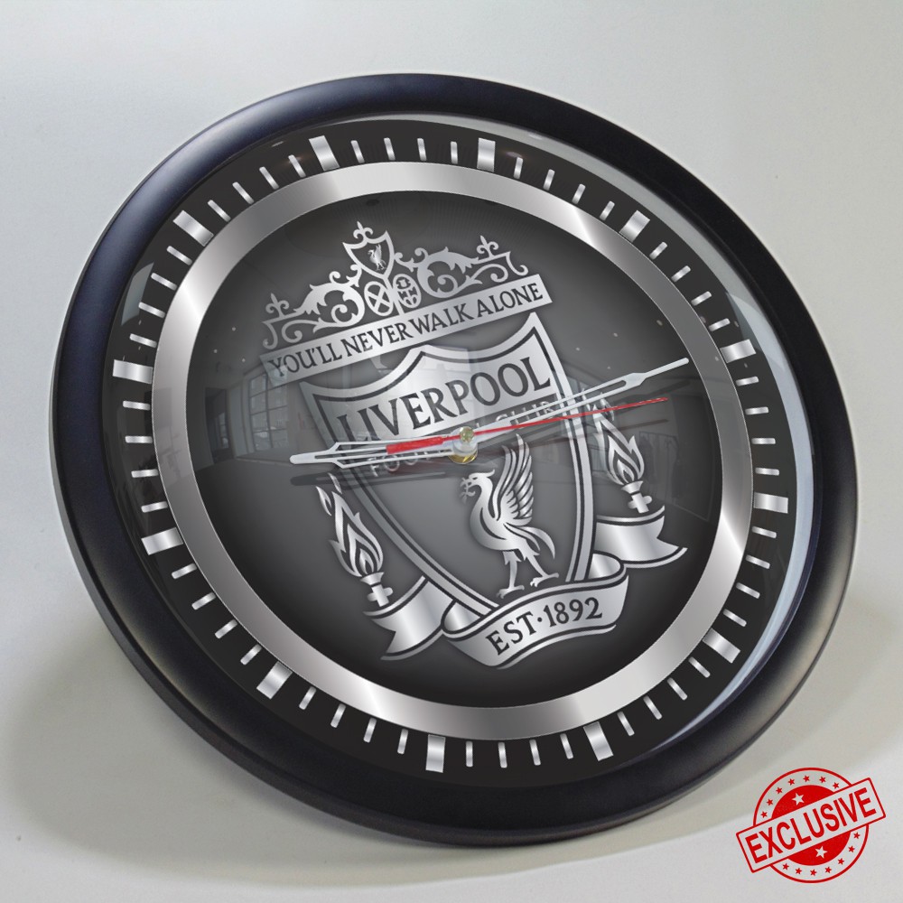 (ISTIMEWA &amp; BAGUS) JAM DINDING THE REDS LIVERPOOL - SILVER LIMITED EDITION