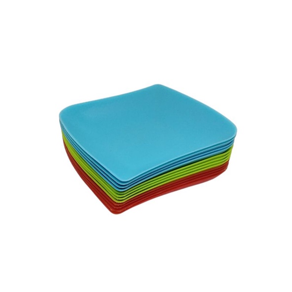 PIRING MAKAN SEGI SUPERWARE  1 LUSIN PIRING MAKAN PLASTIK PIRING PLASTIK