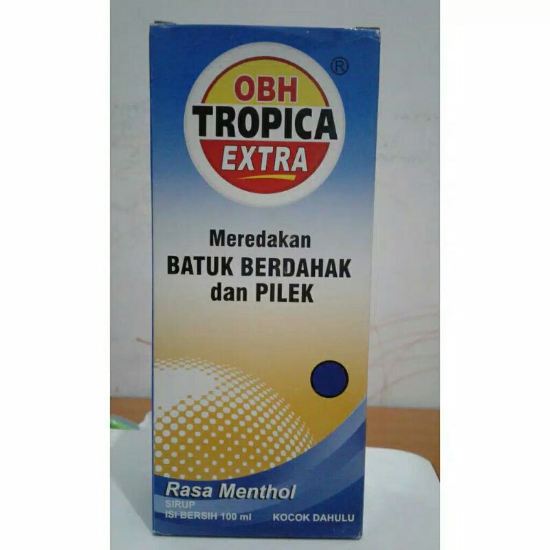 OBH Tropica Extra meredakan batuk berdahak dan pilek