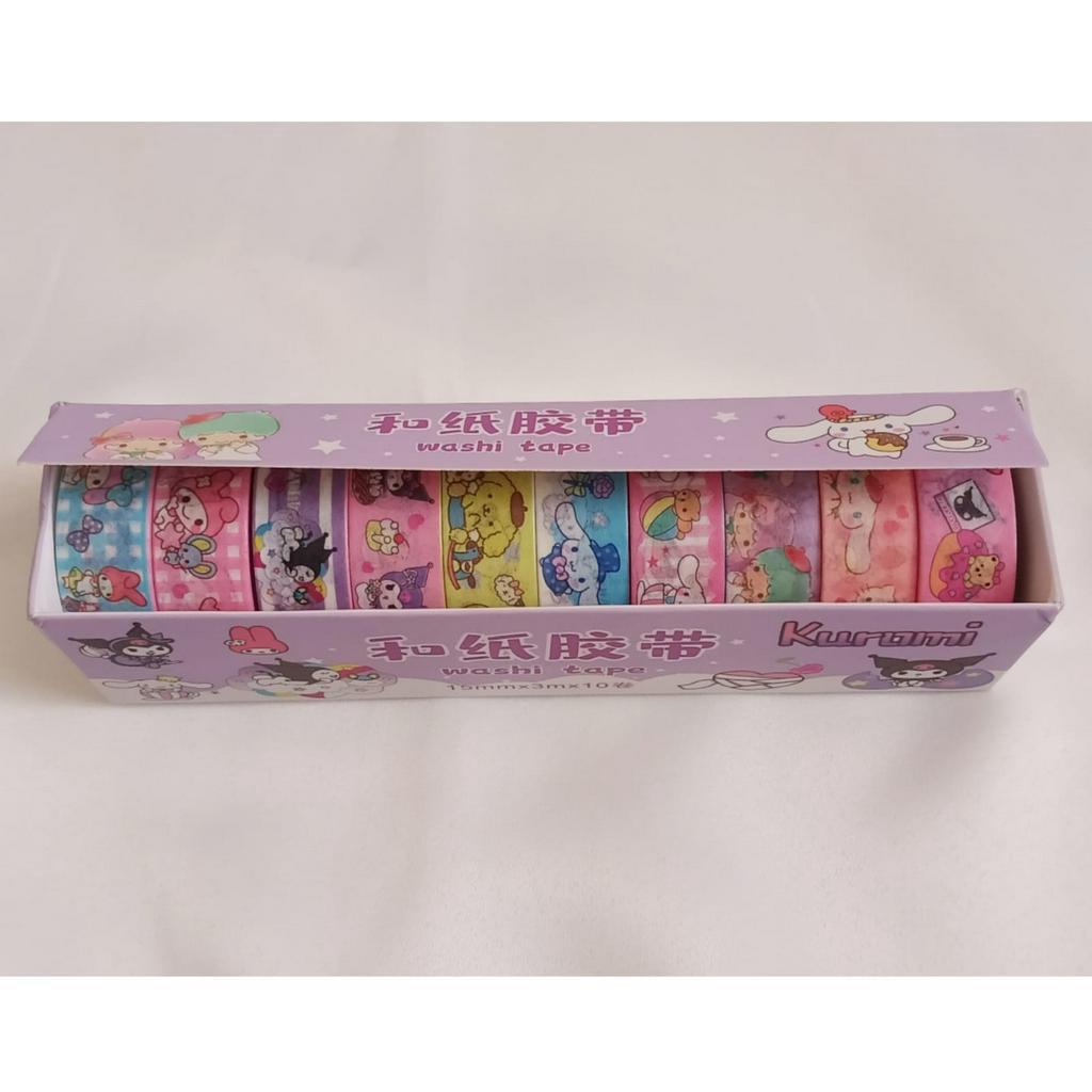 Isolasi Sticker Sanrio / Washi Tape Motif Sanrio