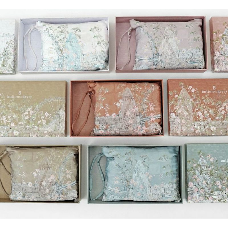 Buttonscarves Prayer Robe British Series Mukena Terbaru Seri British