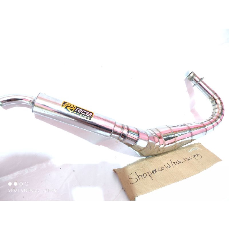 Knalpot kolong cobra Rx king RCB suara garing istimewa // rx king/ninja/satria hiu/fizr/rxz abrt20 a