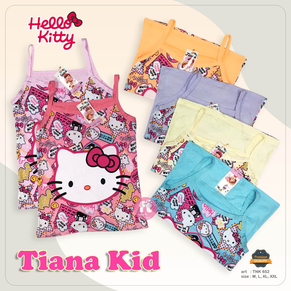 TIANA KIDS | Tanktop Anak / Atasan Anak / Singlet Anak / art TNK 652