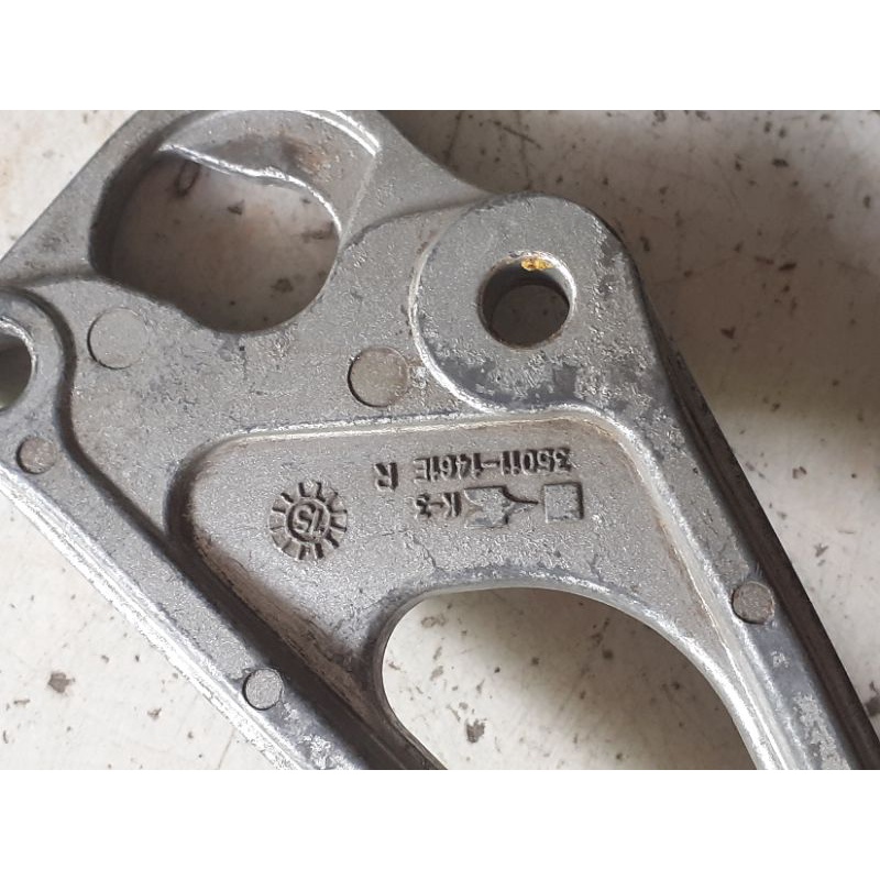 power postep belakang kawasaki ninja r + karetan  ori copotan