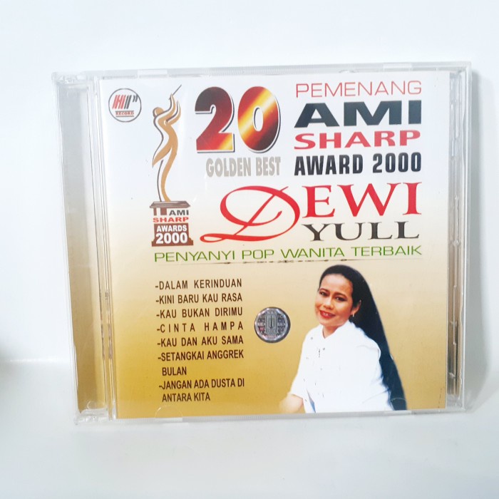 CD ORIGINAL 20 Golden Best Dewi Yull Pemenang Ami Sharp Award 2000