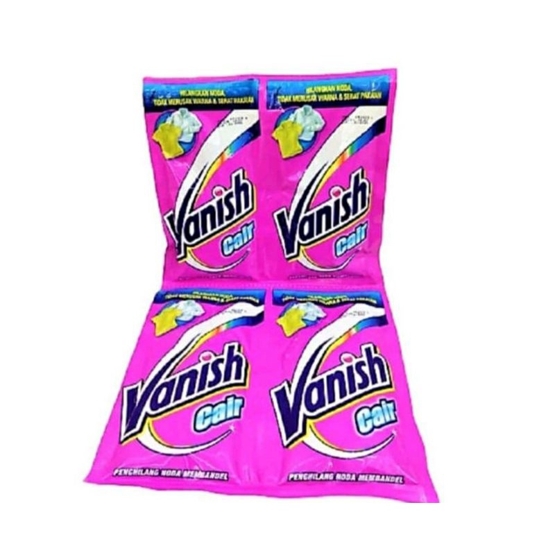 VANISH PENGHILANG NODA PAKAIAN SACHET 1 RENCENG ISI 6 SACHET