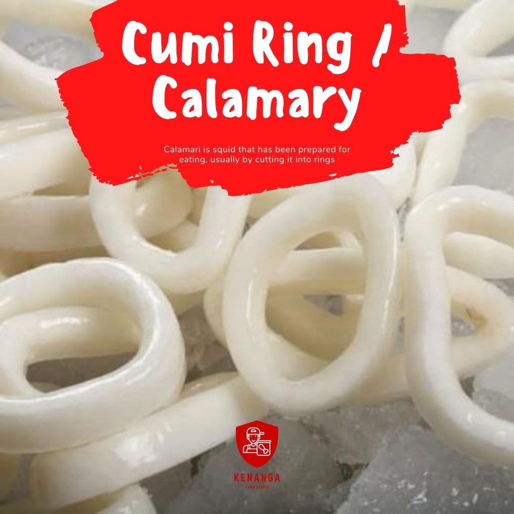 

Cumi ring calamari squid 500gr