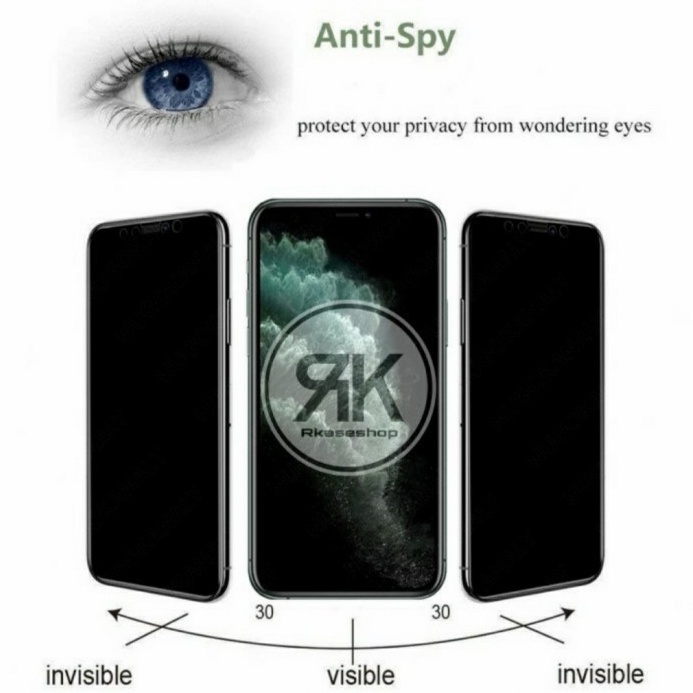 SCREEN PROTECTOR CERAMIC MATTE ANTI SPY REALME C25 C25S C21Y - FA