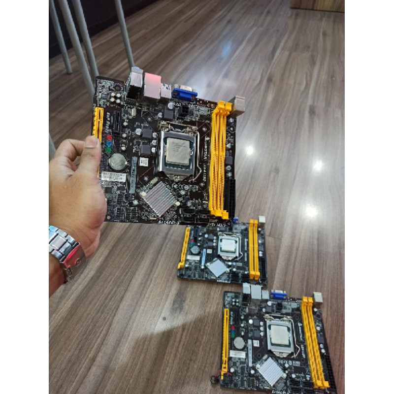 Paketan motherboard Biostar H81 soket 1150 proce Intel Pentium G3220 Gen4 berkualitas dan bergaransi