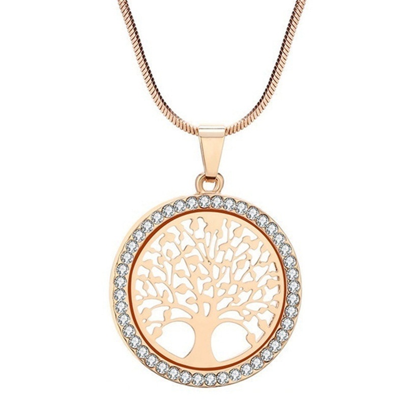 Popular Tree Of Life Pendant Necklaces For Women Elegant