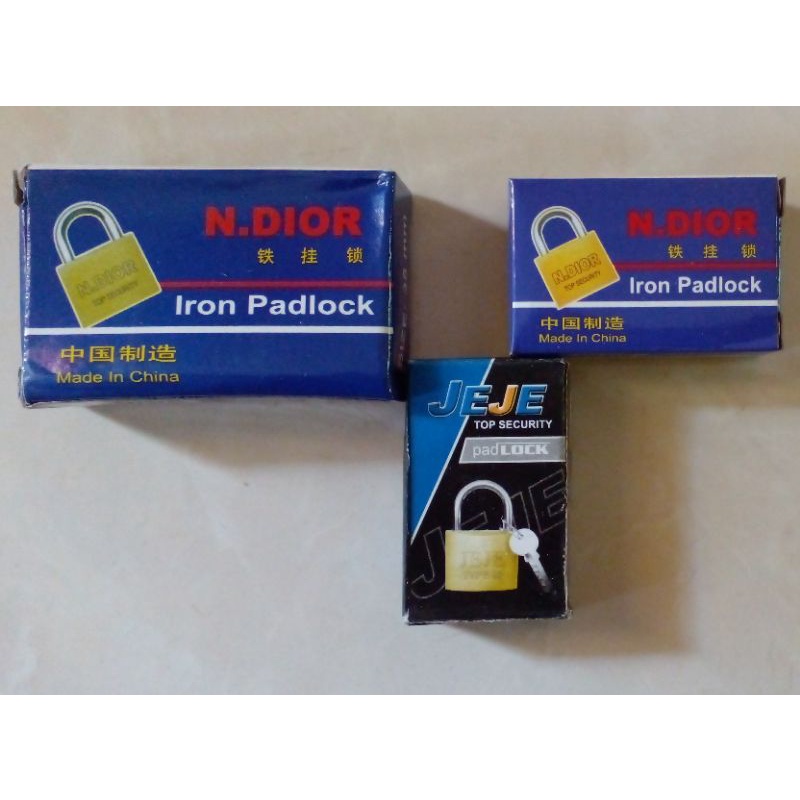 Kunci Gembok pintu pagar| Gembok Koper |Kunci Gembok kecil.