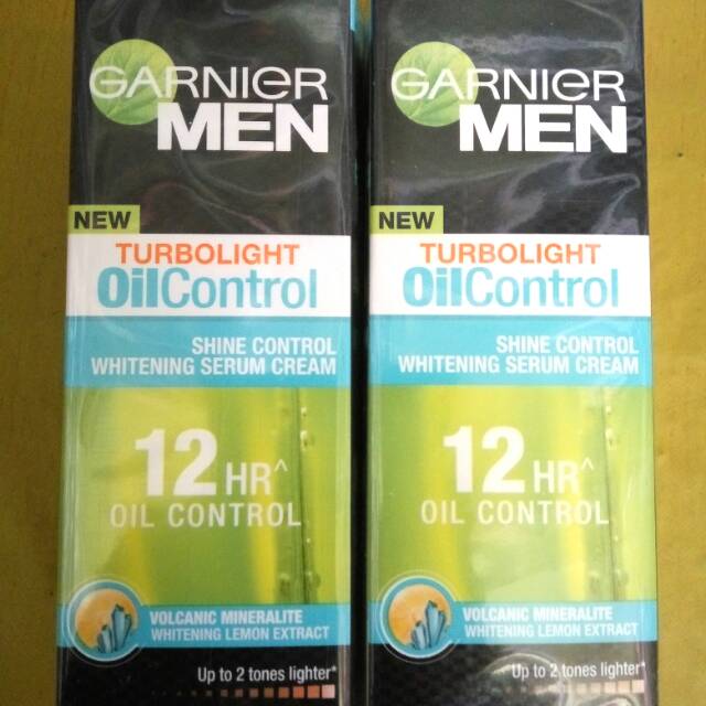 Garnier Men Turbolight Oil Control All In 1 Brightening Moisturiser Ebay