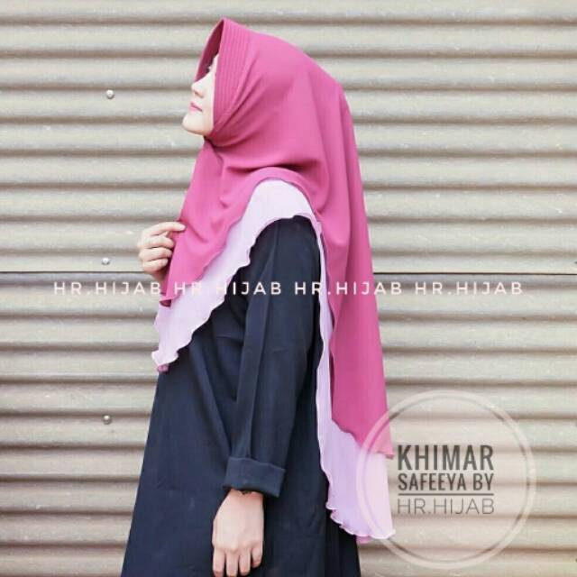 KHIMAR SAFEEYA / KHIMAR JUMBO 2 LAYER TONE