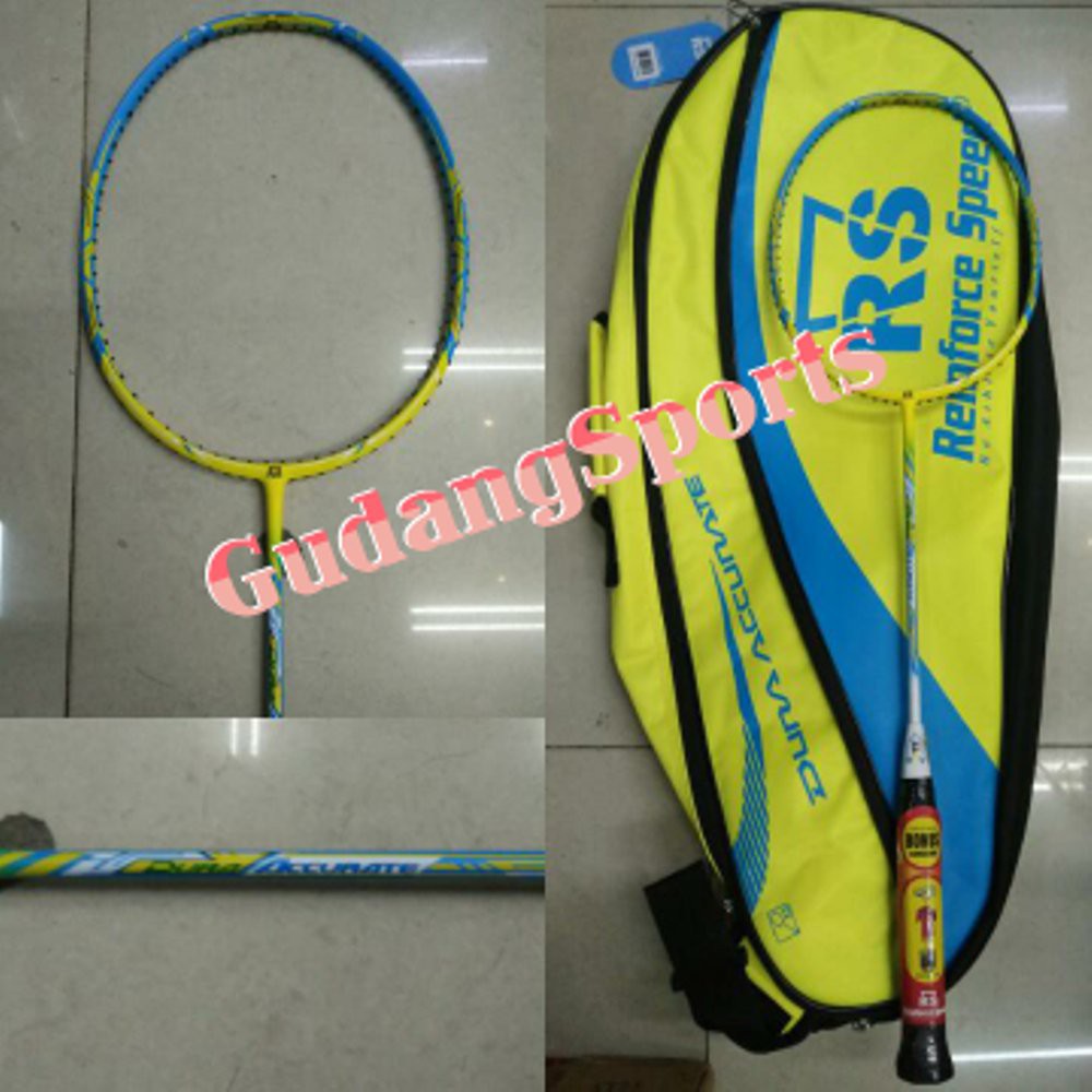 Raket Badminton RS Dura Accurate   Original Merk RS