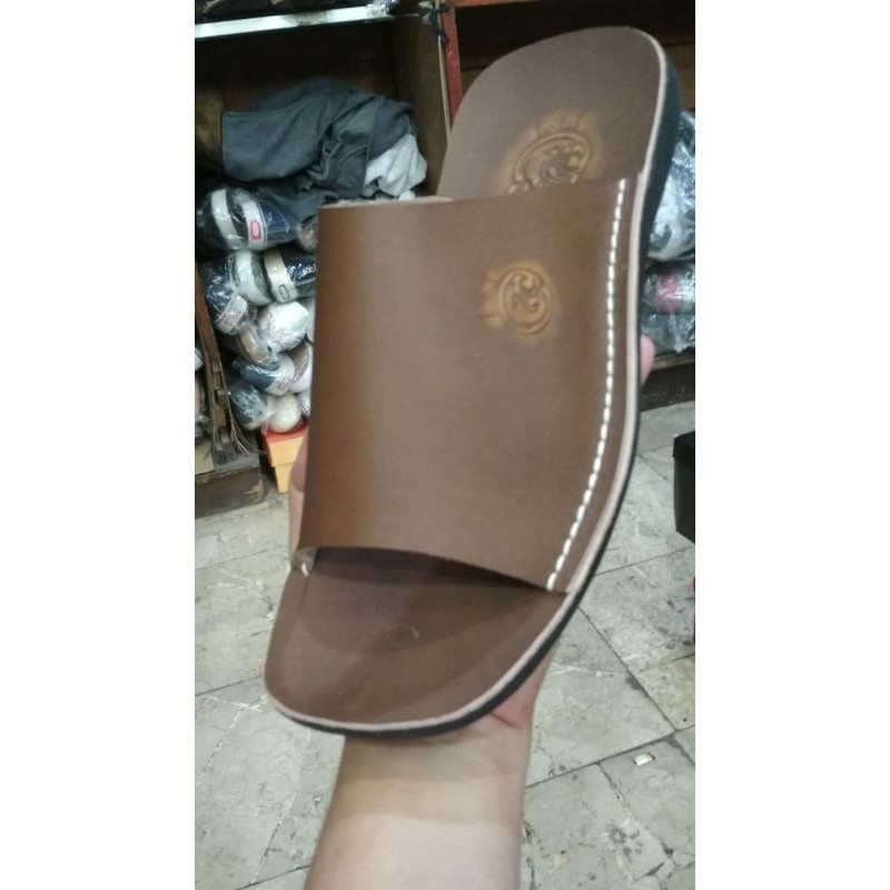 Sandal pria kulit asli-sandal pria kulit original 100%