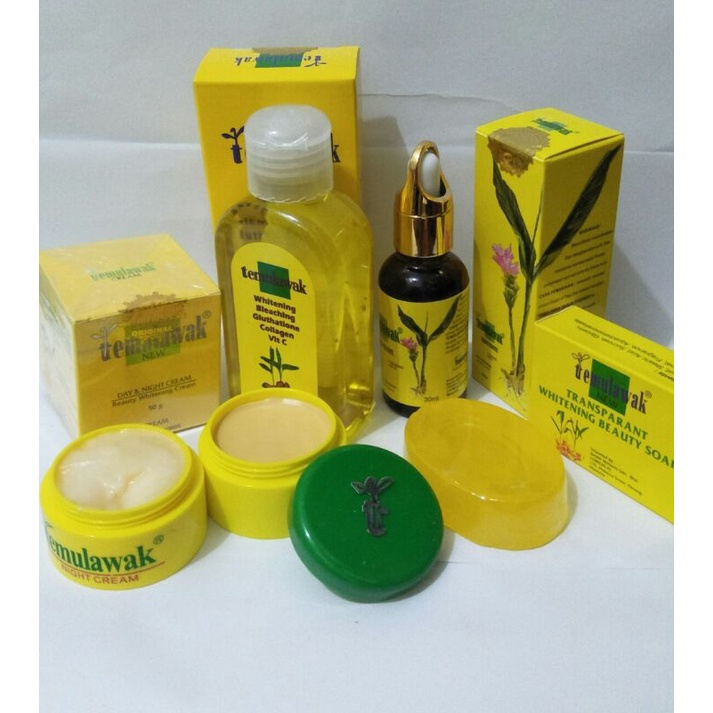 PAKET LENGKAP TEMULAWAK ORIGINAL 5IN1//CREAM PAKET TEMULAWAK//CREAM TEMULAWAK SET