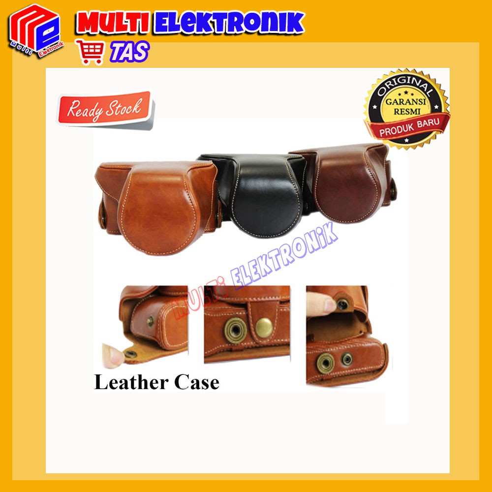 Case Leather Camera Case Bag for Canon EOS M10