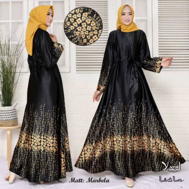 Gamis syar'i lidla tnpa jilbab