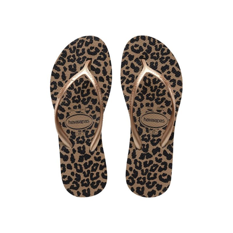Havaianas Flip Flop & Sandal Wedges Wanita / Havaianas High Light ll - Rose Gold