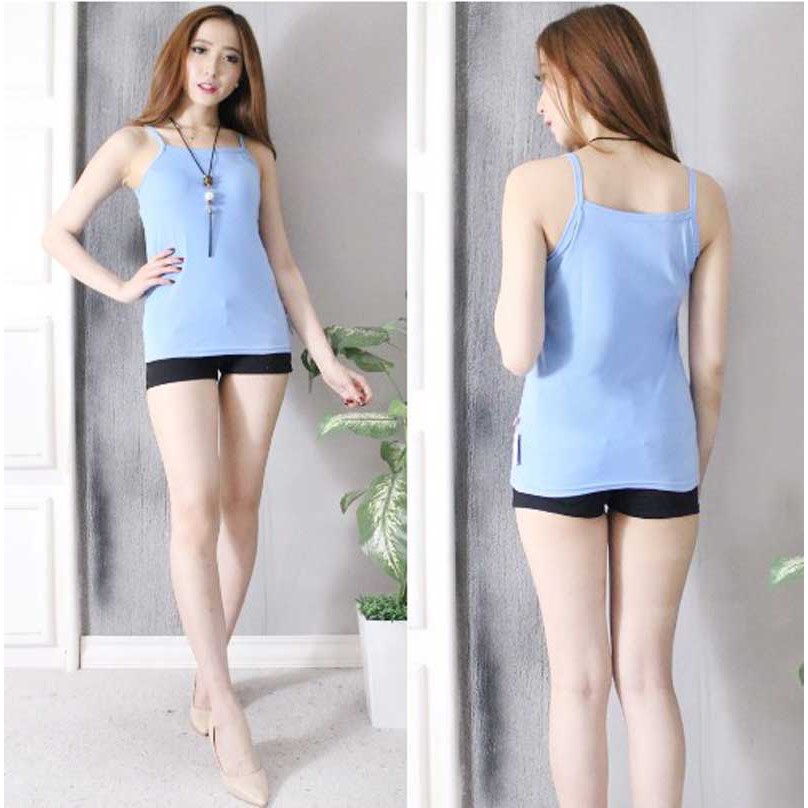 TANK TOP MURAH TALI KECIL / SINGLET MURAH WANITA / TANK TOP TALI KECIL WARNA-WARNI