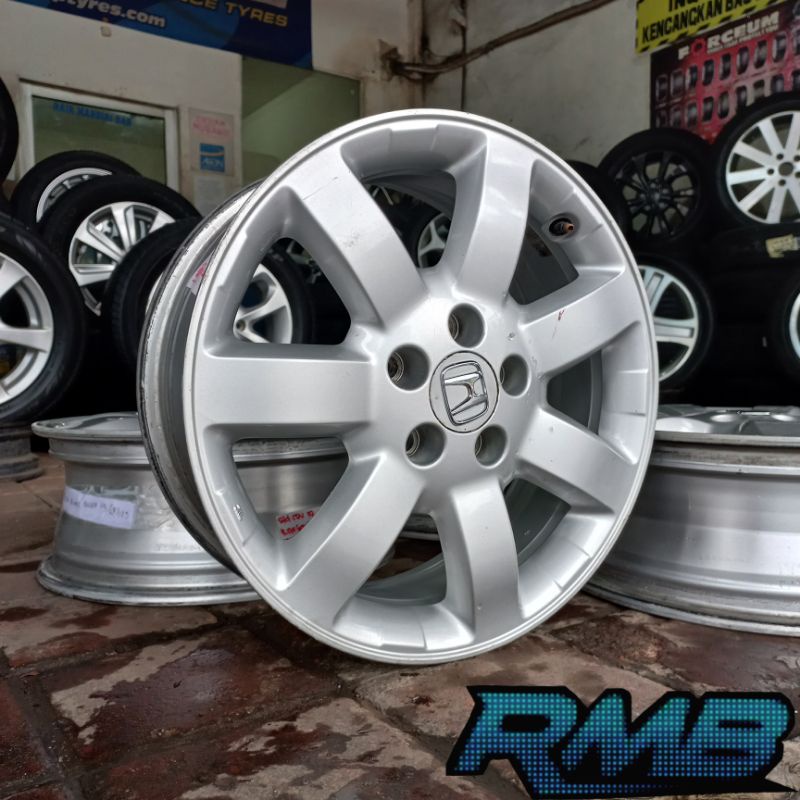VELG MOBIL BEKAS STANDAR HONDA CRV RING 17 PCD 5X114 ET 50 VELG ONLY 4PCS