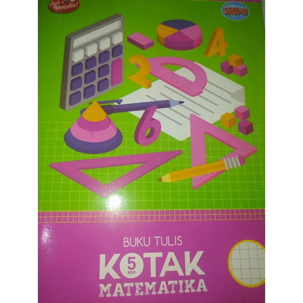 

Buku kotak matematika kecil sidu 5mm