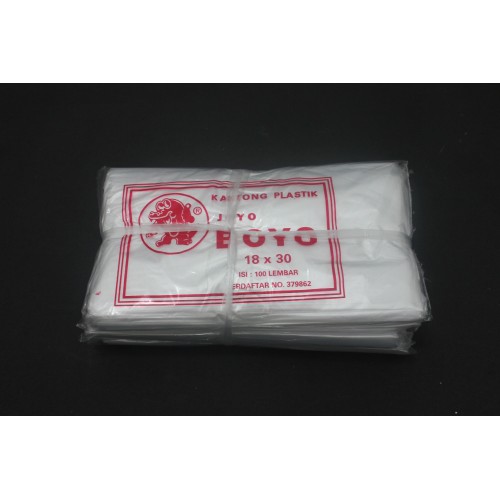 Kantong Plastik HDPE Joyo Boyo 18x30 1½kg