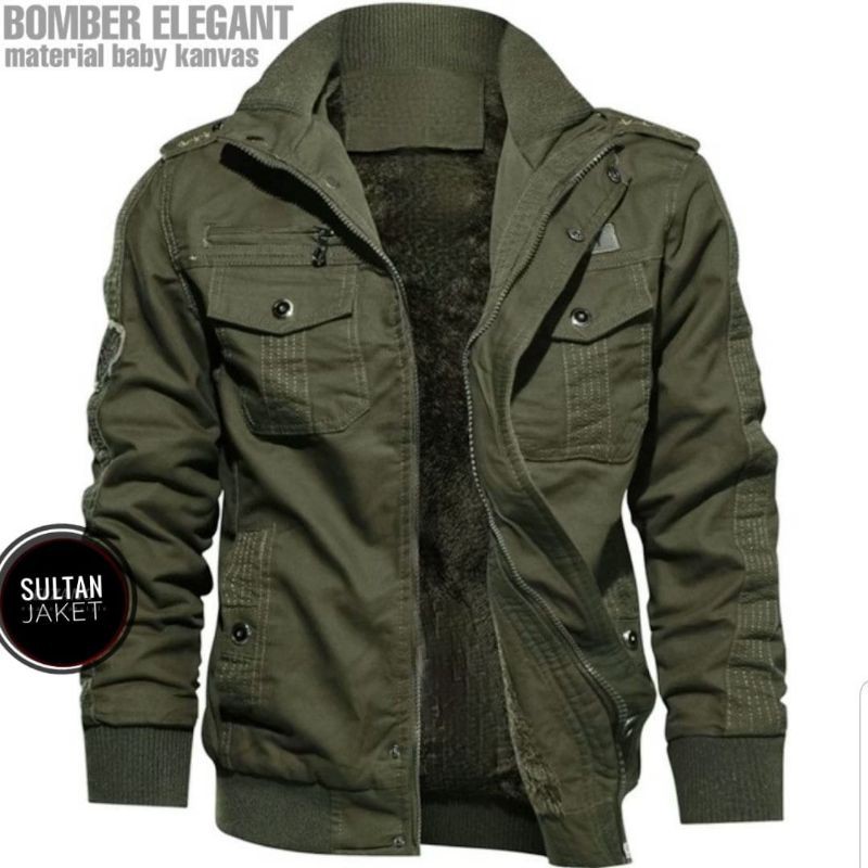 ELEGANT BOMBER || JAKET BOMBER PRIA II JAKET PILOT