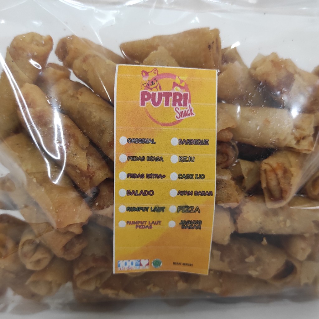 Sumpiah Udang 250gr Lumpiah udang Banyak rasa