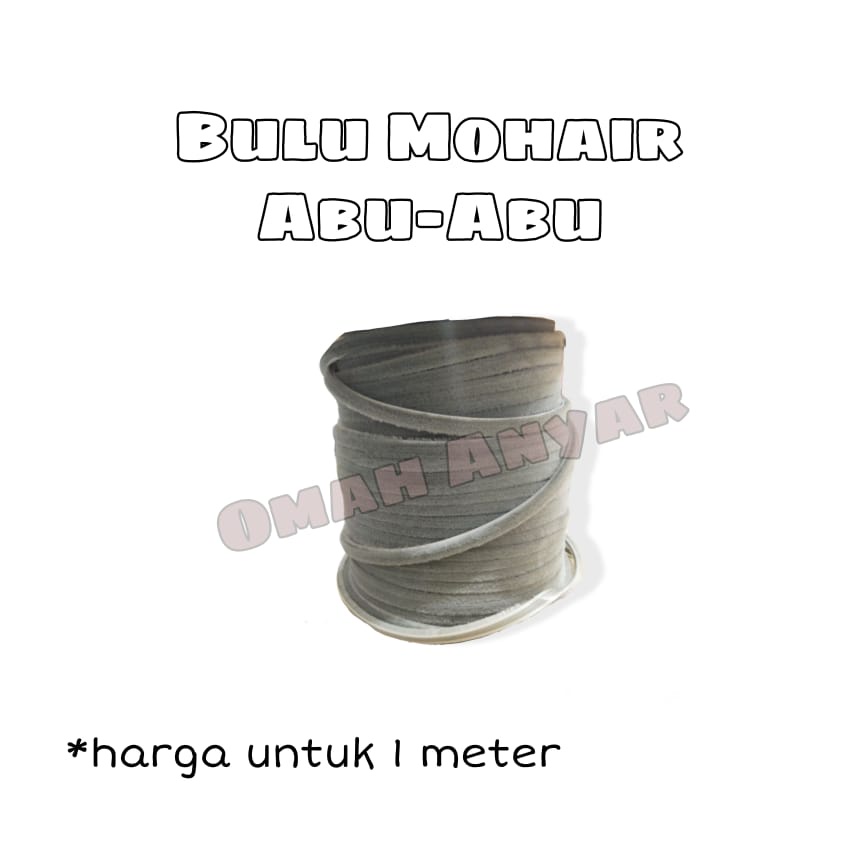 Bulu Pintu Jendela Moher Mohair Besar Bulu Peredam Pintu 11mm