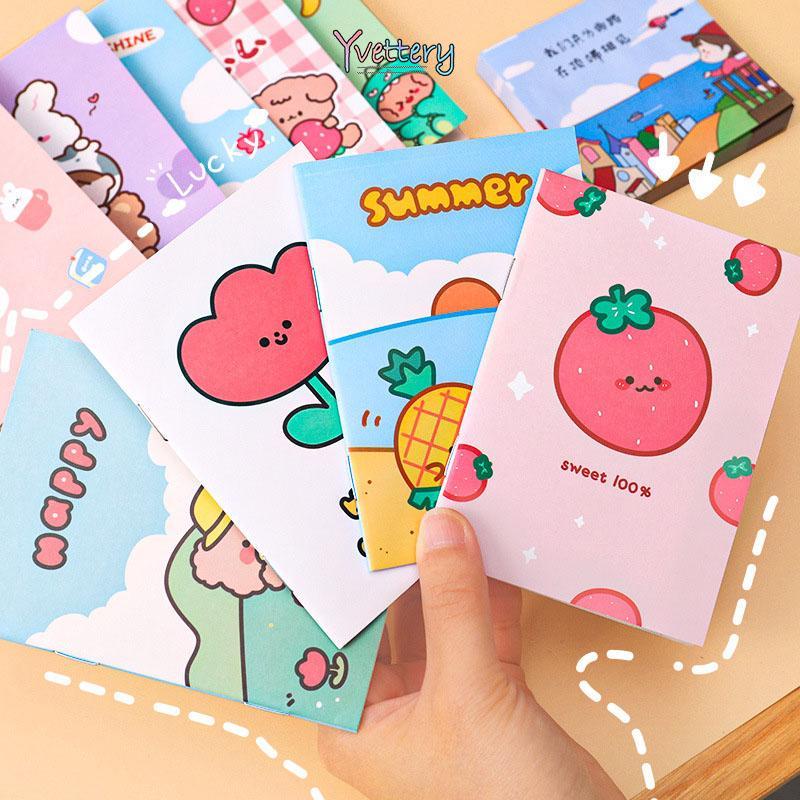 

❤️Mini Buku Catatan Kartun Wanita Anak Laki-laki Perempuan Buku Notebook Saku Seri Buah Untuk Pelajar Impor Murah COD