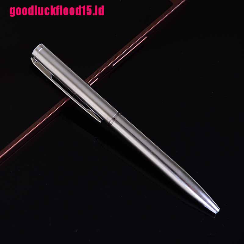 (LUCKID) 1pc / lot Pulpen / Bolpoin Putar mini Bahan metal Ukuran Saku