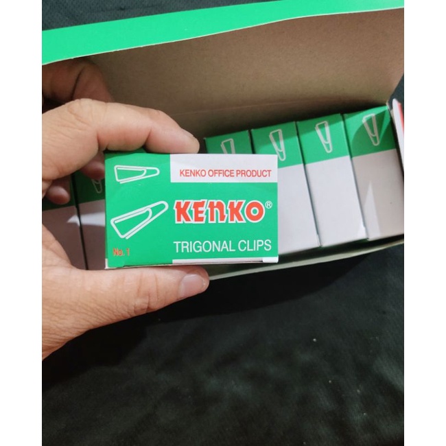 

Trigonal Clips no.1 Kenko (1 box kecil)