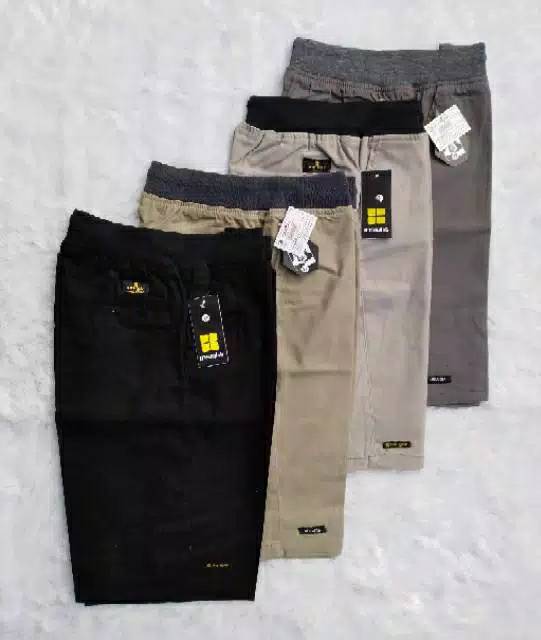 Celana Pendek Pria Kolor Rip Model Chino Bahan Melar Kualitas Distro Premium