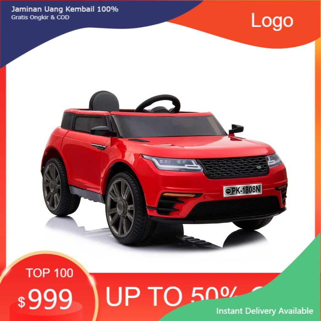 Mainan Mobil Aki Anak Range Rover Vellar Pliko PK-1808N