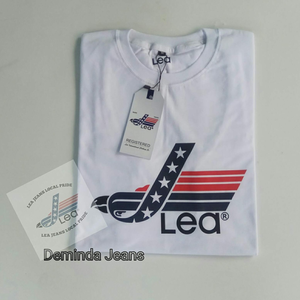 Kaos Pria Branded Lea Distro Premium M L XL XXL Original Model Terbaru - Tshirt Outfit Of The Day