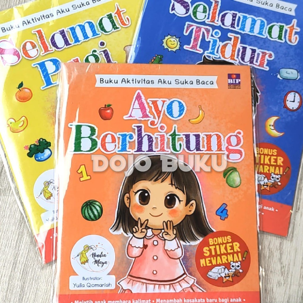 Seri Buku Aktivitas Aku Suka Baca by Nindia Maya