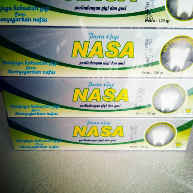 Pasta Gigi Nasa herbal alami. Mengatasi masalah gigi dan gusi | Shopee