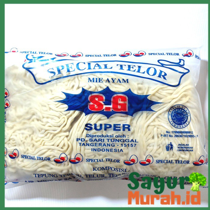 

Mie Ayam Mentah Telur Spesial S.G
