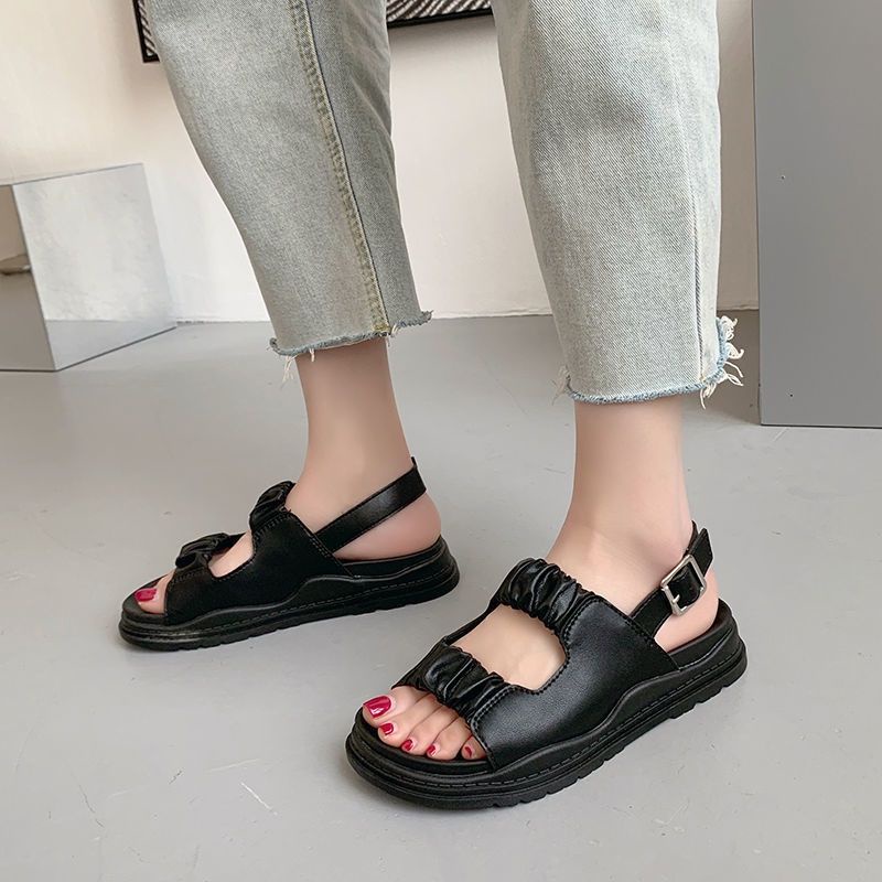 MYSTYLE Manda Korea Design Sandal Tali Fashion Wanita Import