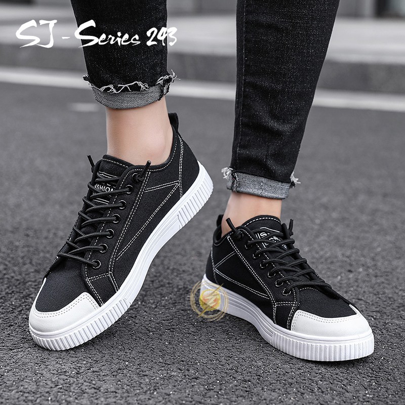 [MON.A] Sepatu Sneakers Pria Casual Hangout/Jalan-Jalan Santai Kualitas Import Premium - 243