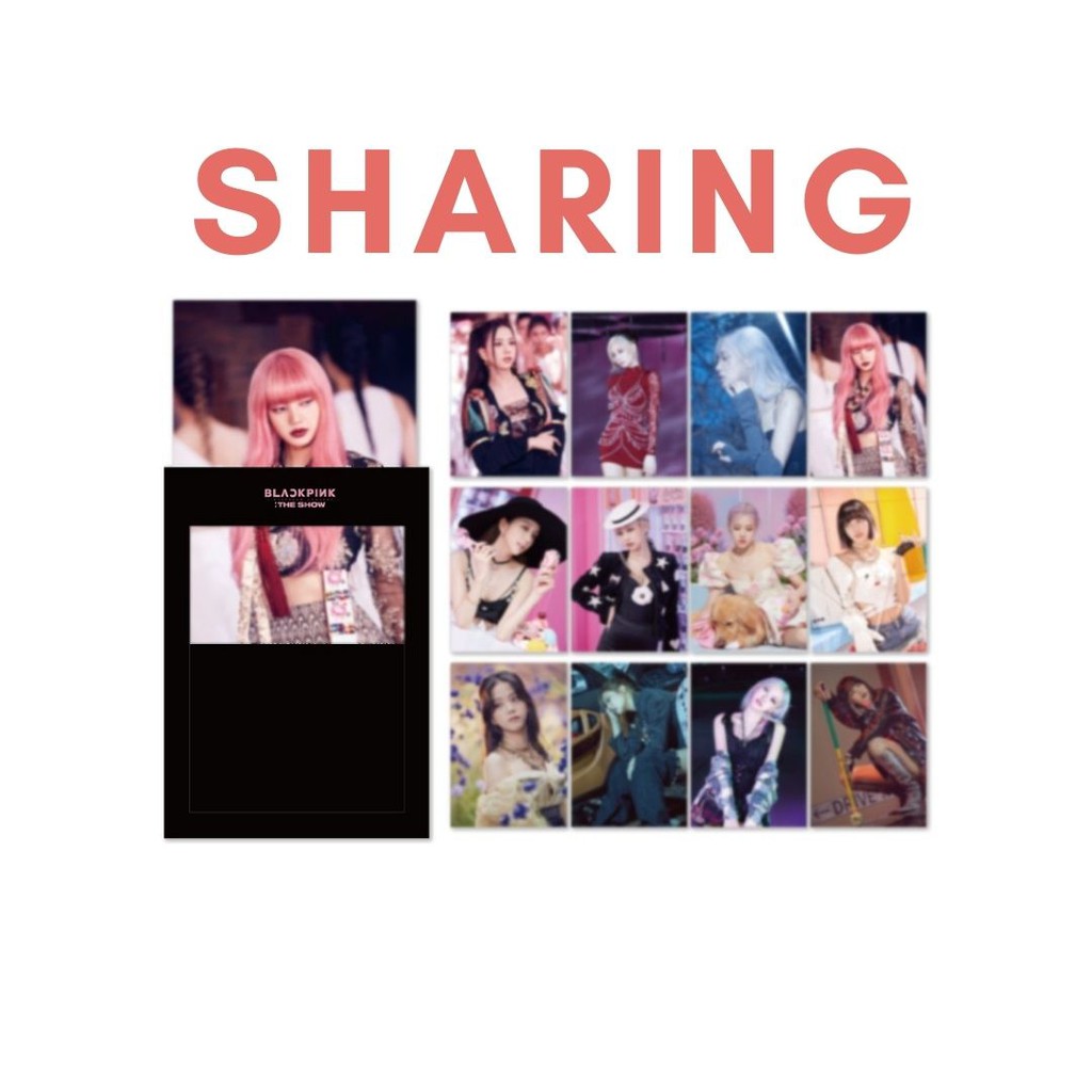 [DP PO] SHARING BLACKPINK: THE SHOW CONCERT OFFICIAL MERCH (MD) - PHOTO FRAME JISOO/JENNIE/ROSE/LISA