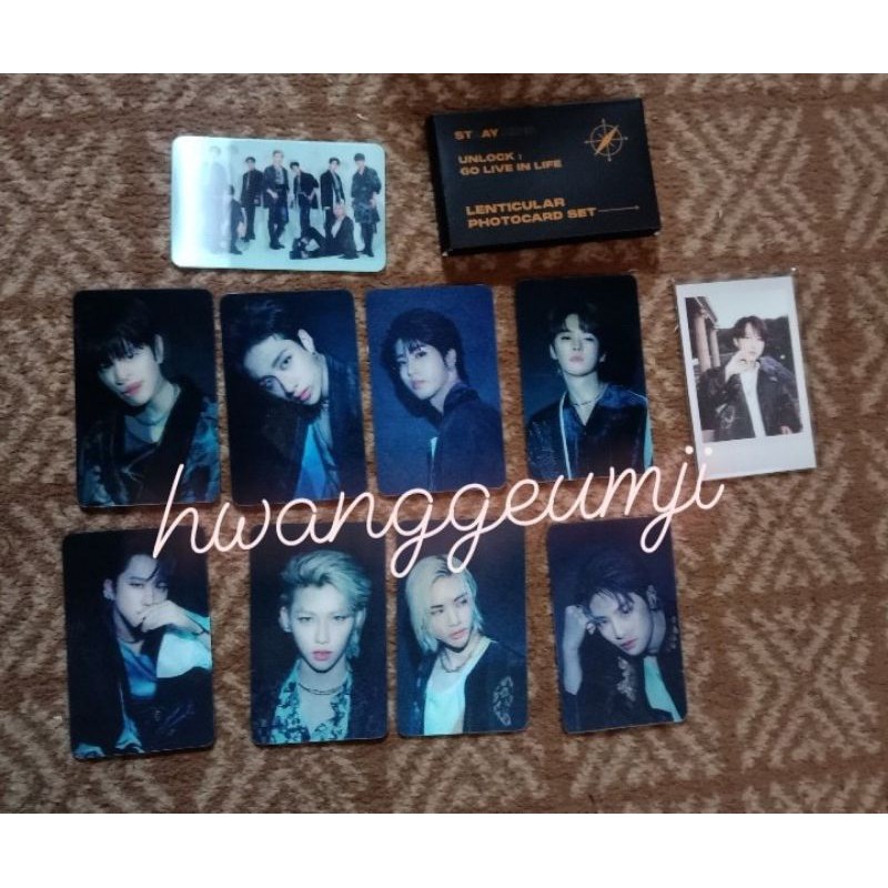 [PELUNASAN] SHARING LENTICULAR STRAYKIDS BEYOND UNLOCK GOLIVE INLIFE