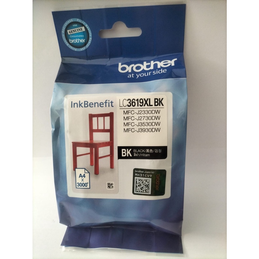 Tinta Brother LC3619XL - Tinta Brother LC-3619 XL For MFC-J3530DW JXXX