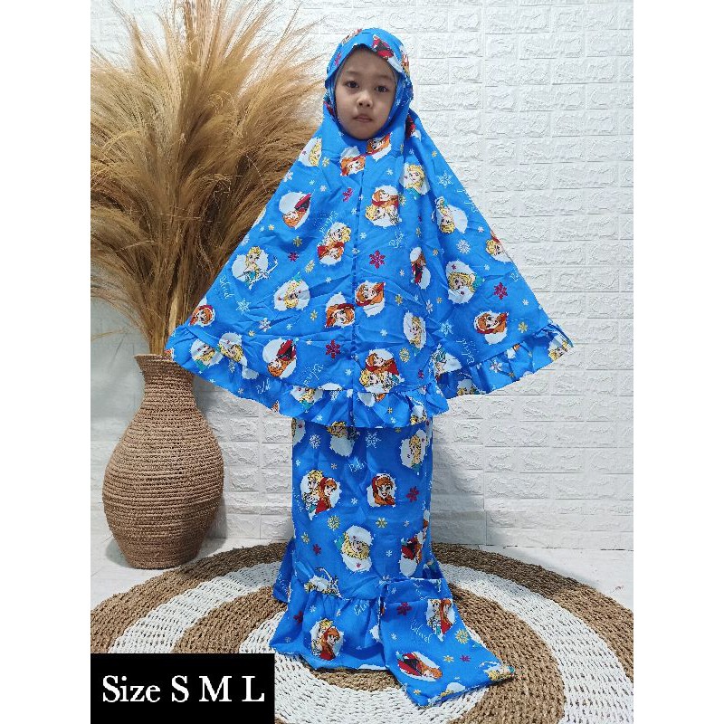 MUKENA ANAK KARAKTER MURAH MOTIF TERBARU BEST SELLER