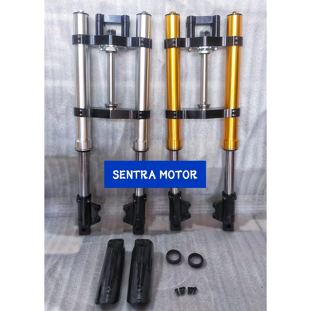 UpsideDown Tiger Ride-It CNC - Shcok Depan USD Tiger Full CNC PNP