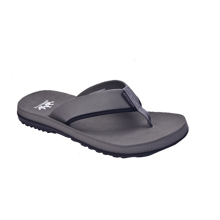 

KINGSTAR Sandal japit pria abu-abu