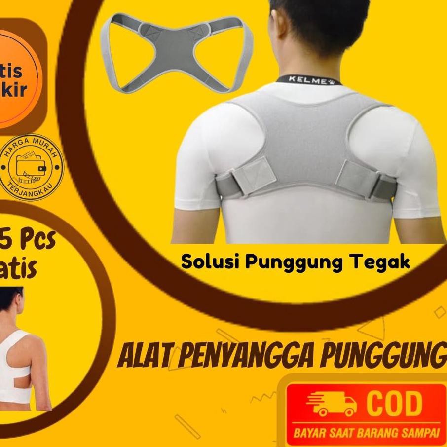 Terbaru Terapi Punggung Back Support Posture Corrector BRACE PLUS POSTURE CORRECTOR PENYANGGA PUNGGU