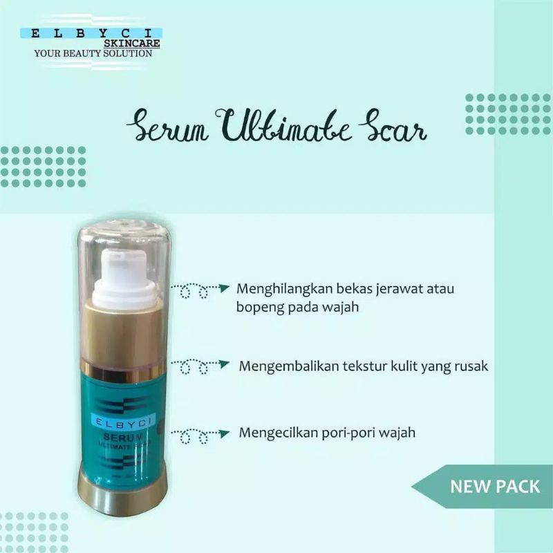 ULTIMATE SCAR ELBYCI/SERUM BOPENG